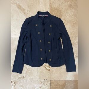 Tommy Hilfiger Navy Double-Breasted Blazer